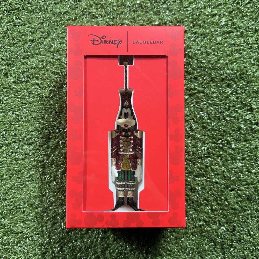 Disney Baublebar GOOFY Nutcracker Christmas Holiday Bag Charm NEW IN BOX